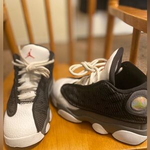 Little kids Jordan Retro 13 Black/White